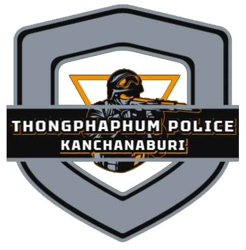 สถานีตำรวจภูธรทองผาภูมิ logo